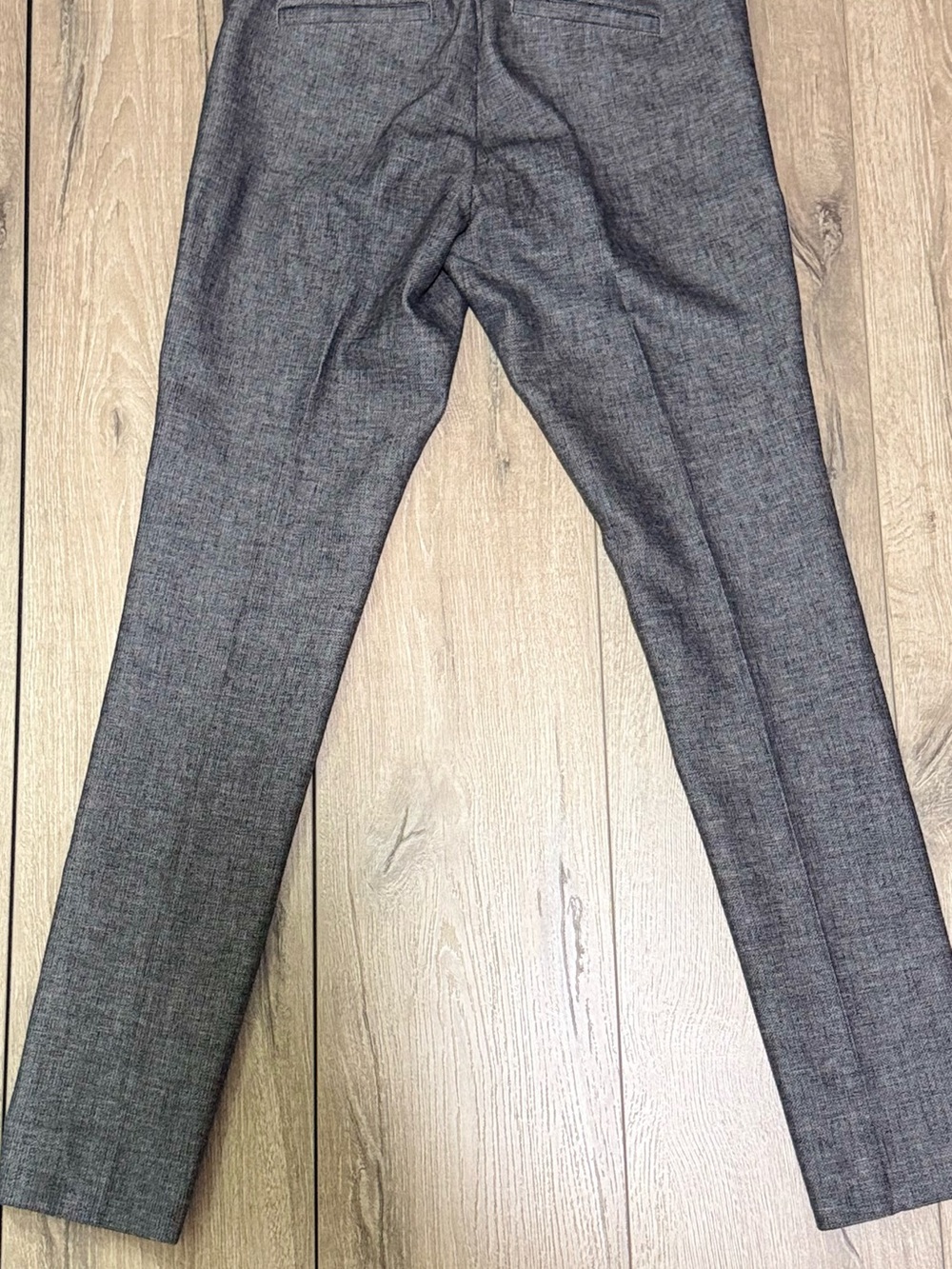 Banana Republic Sloan Gray Slim Ankle Pants Tailored Trousers Size 0 - Picture 3 of 16